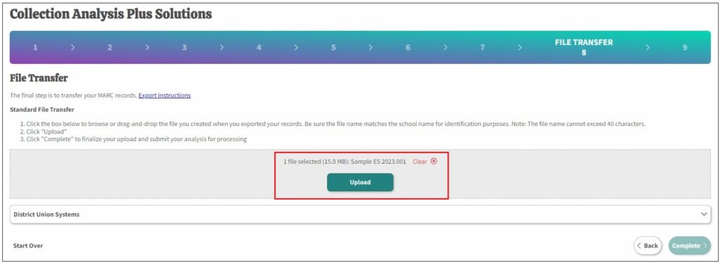Mackin Setup and Marc File Upload – Mackin Help